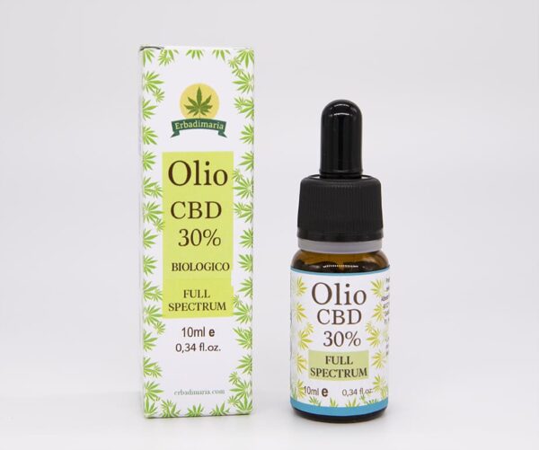 OLIO BIOLOGICO CBD FULL SPECTRUM 30%