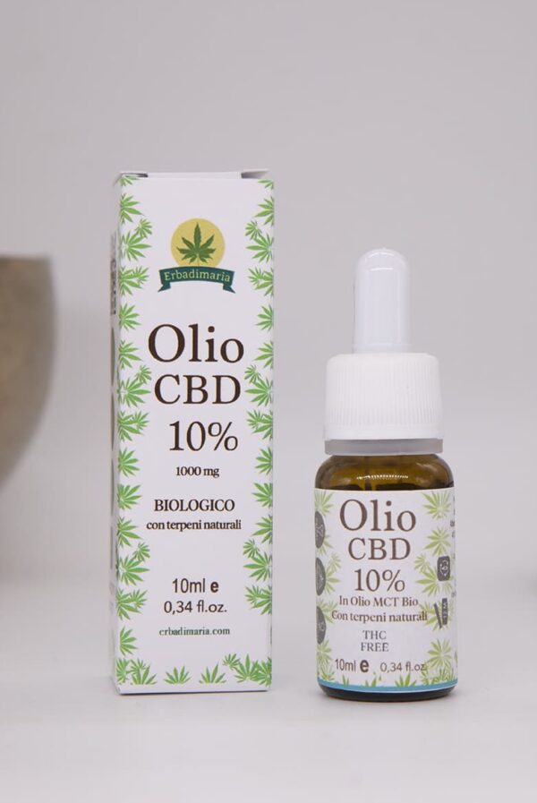 OLIO CBD 10% biologico